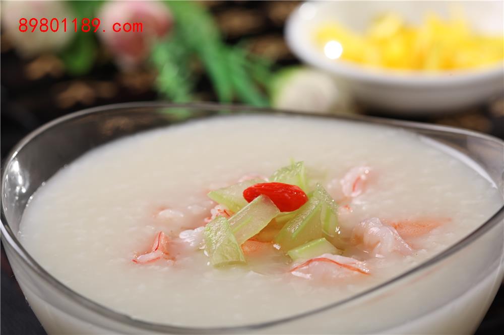 虾仁芹菜粥